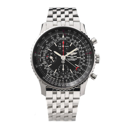 Breitling Stainless Steel 46mm 1884 Chronometre Navitimer Automatic Watch Black A21350 1 of 5
