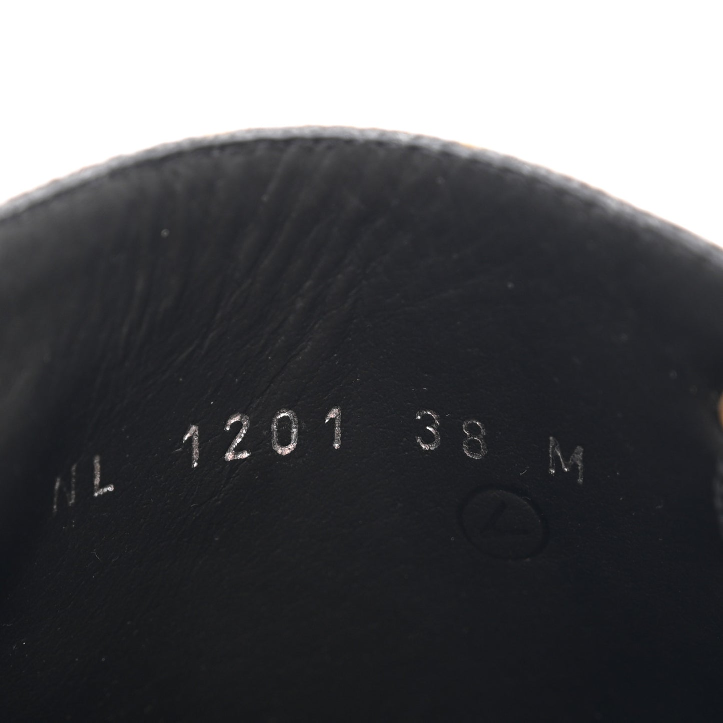 Calfskin Monogram Wonderland Flat Ranger Boots 38 Black