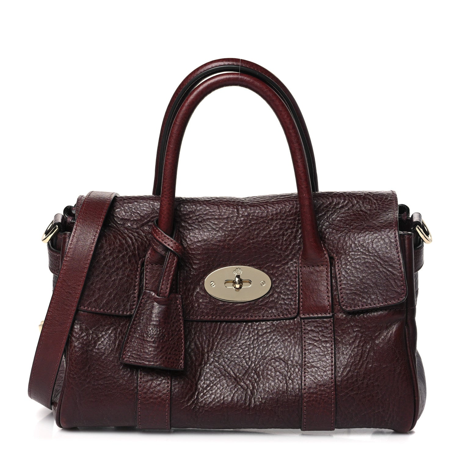 Mulberry Soft Grain Calfskin Small Bayswater Oxblood 1 of 10