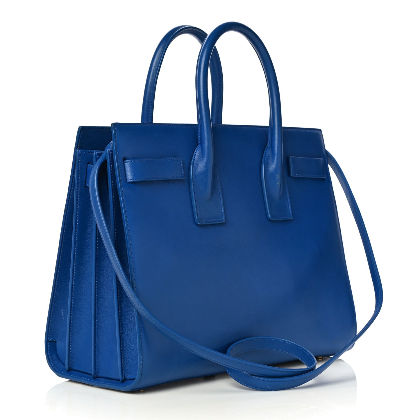 Calfskin Small Sac De Jour Blue Majorelle