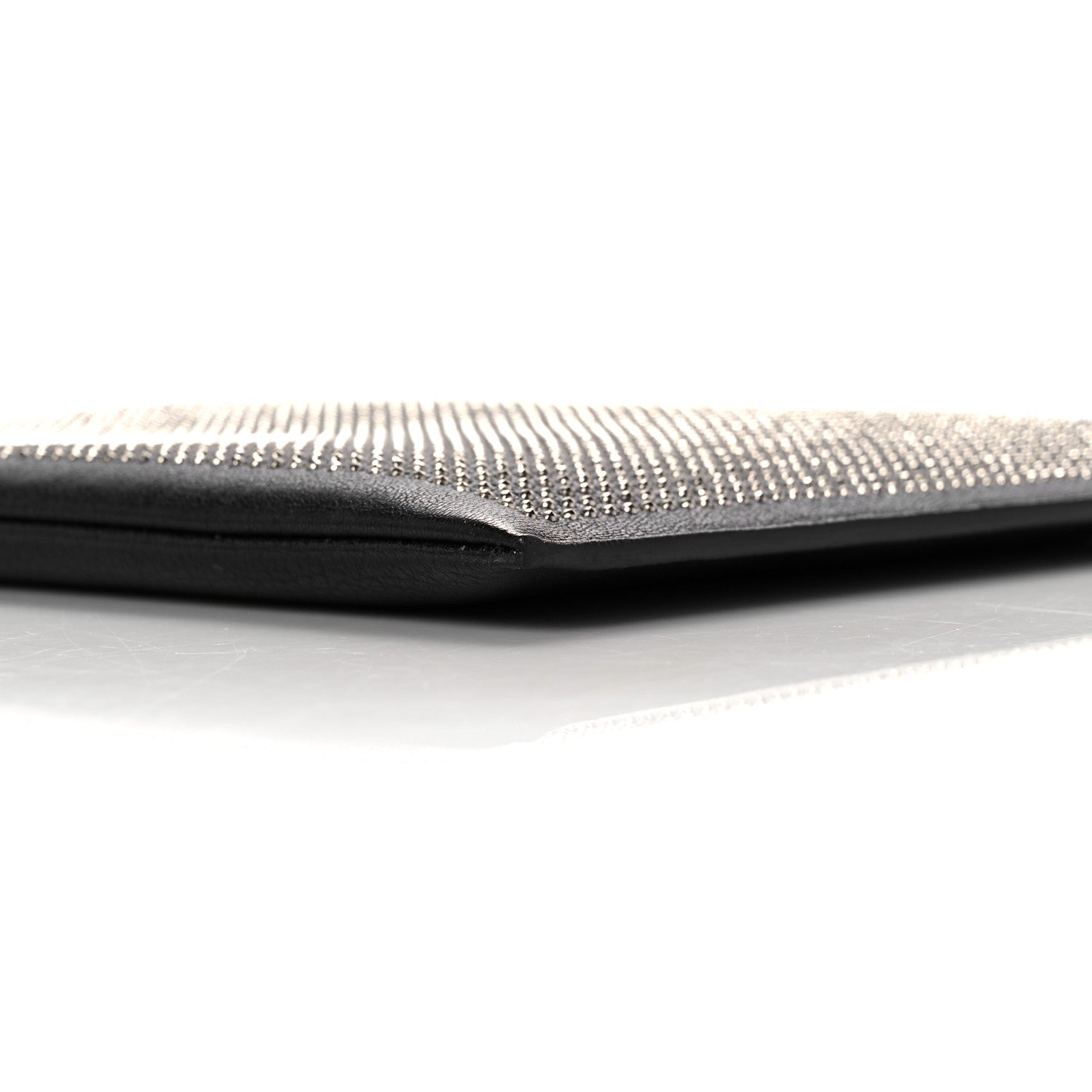 Saint Laurent Calfskin Studded iPad Pouch Black 10 of 10