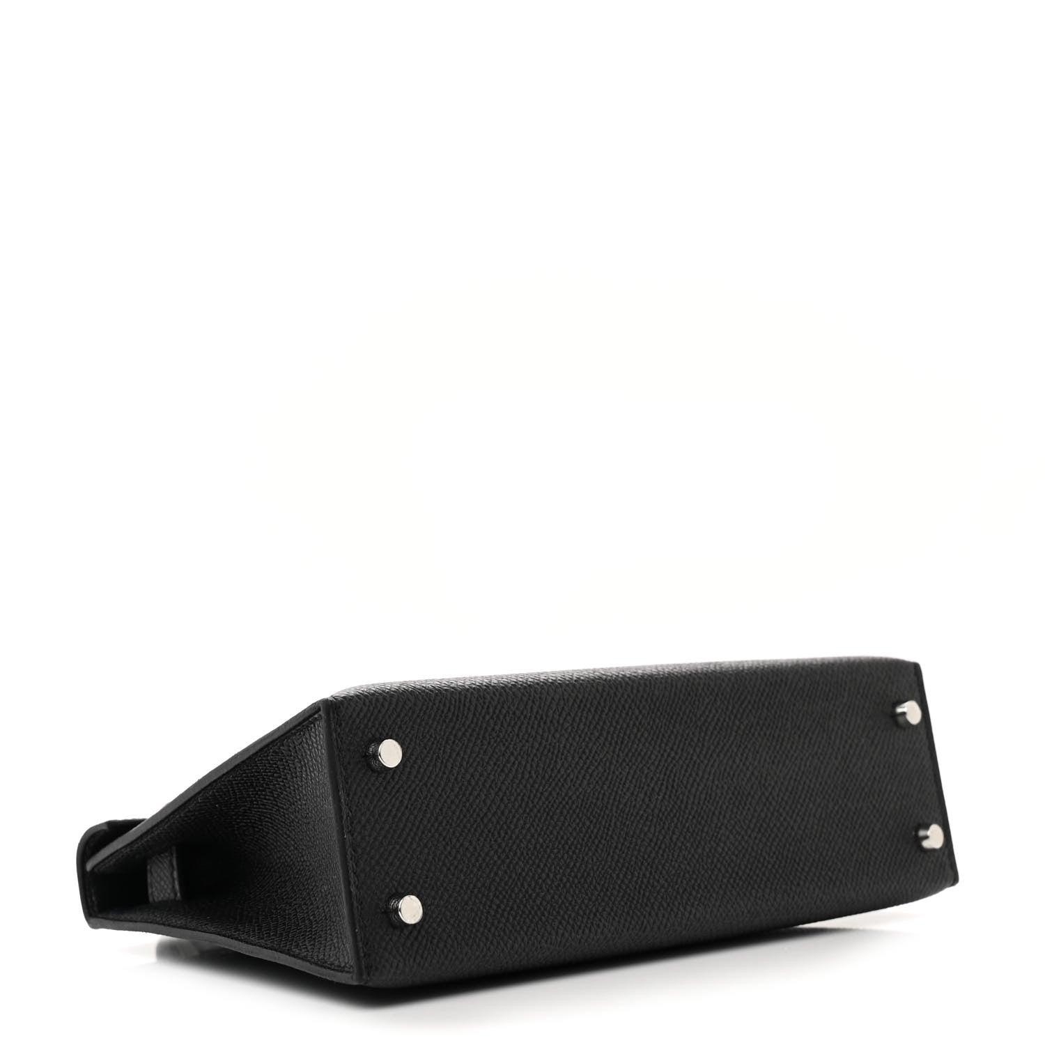 Hermes Epsom Mini Kelly Sellier 20 Black 4 of 10