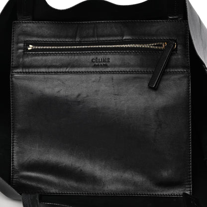 Celine Calfskin Medium Horizontal Cabas Phantom Black 13 of 23