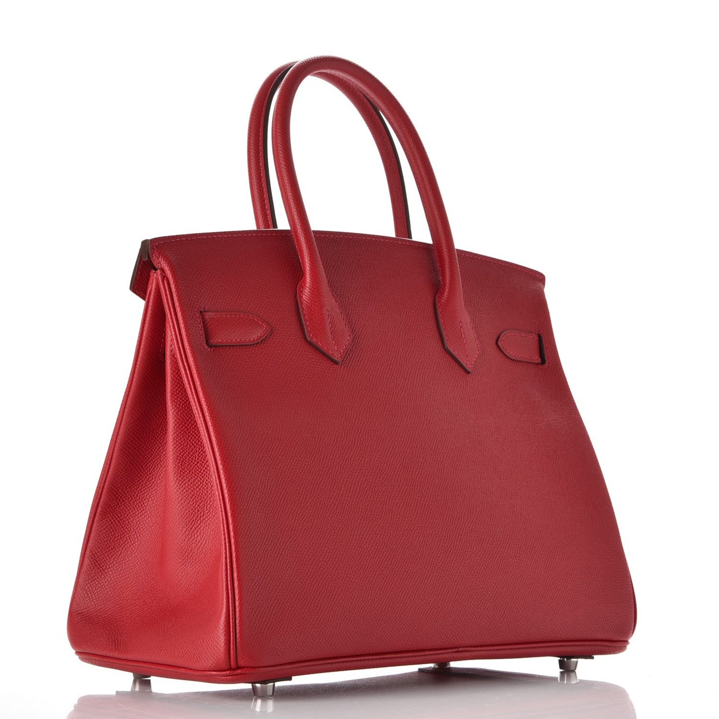 Epsom Birkin 30 Rouge Casaque
