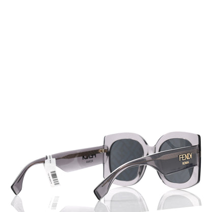 Fendi Acetate FF Sunglasses FF 0436/G/S Grey 4 of 7