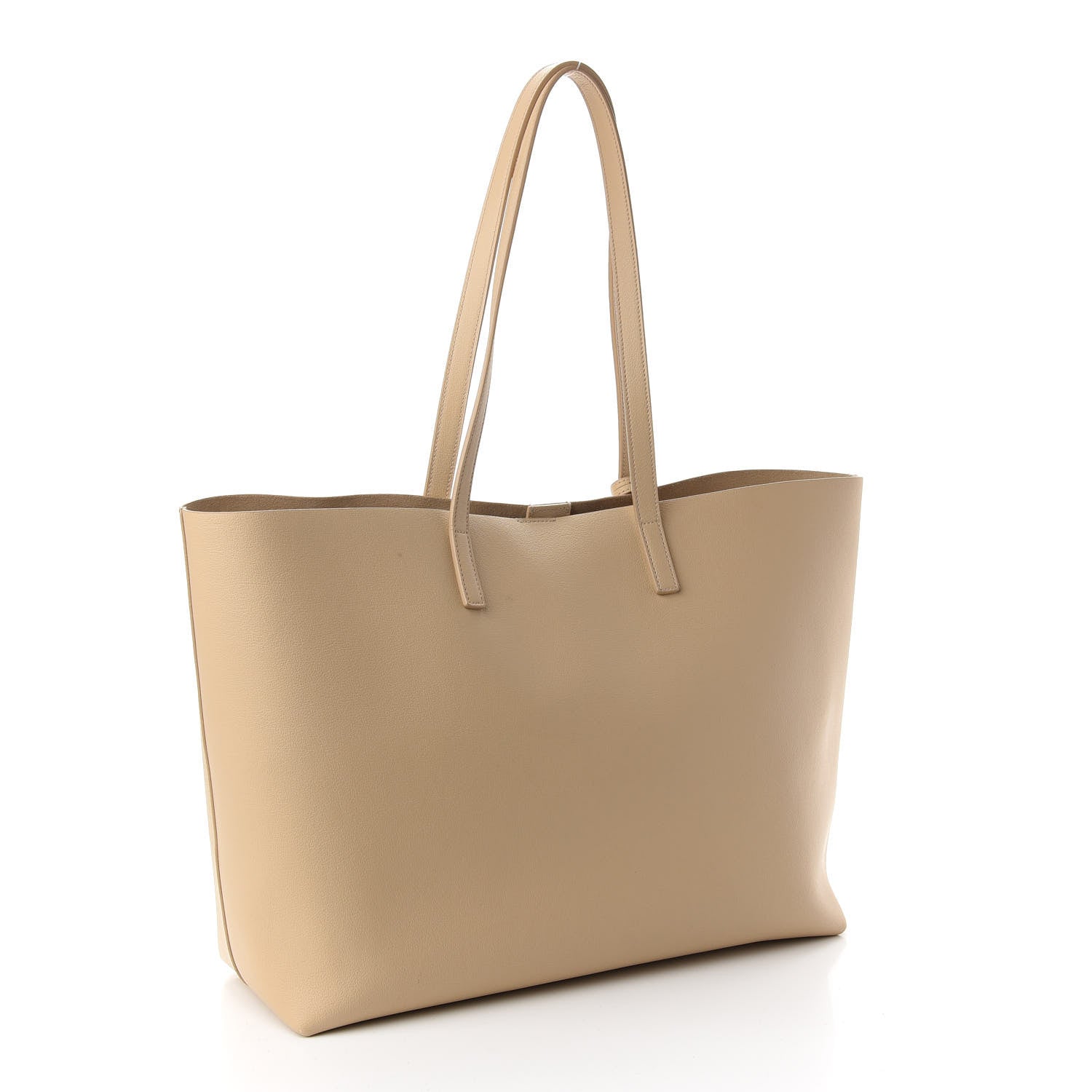 Saint Laurent Calfskin Large Shopping Tote Nude Powder 4 of 11
