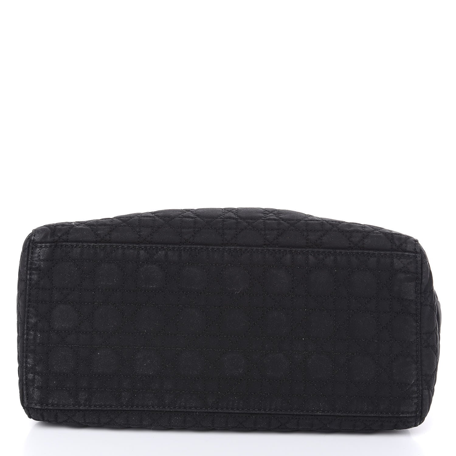 Christian Dior Nylon Cannage Medium Lady Dior Black 14 of 15