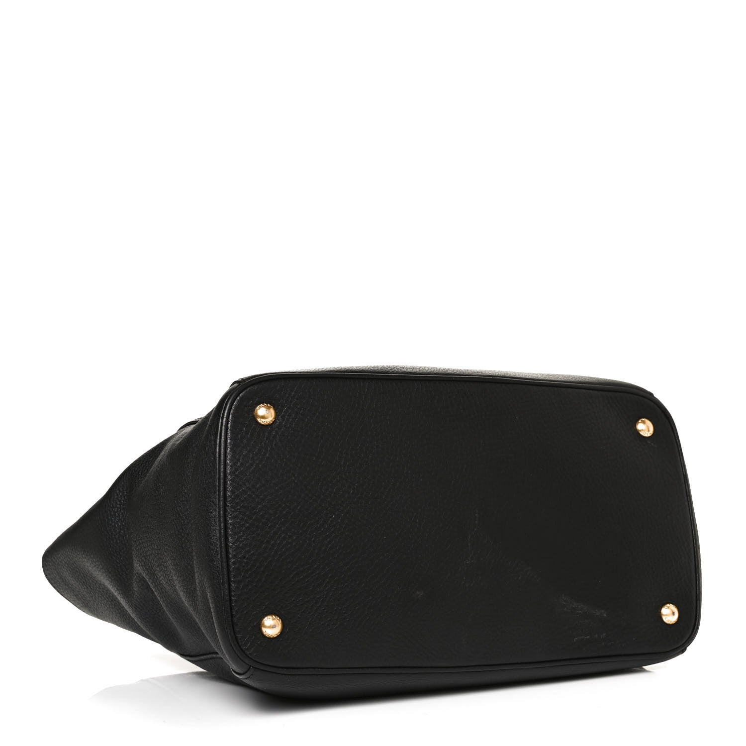 Prada Vitello Daino Tote Black 3 of 8