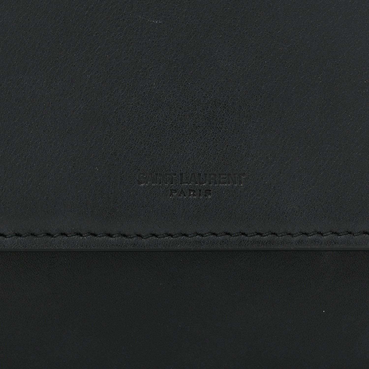 Saint Laurent Calfskin Classic Betty Clutch Black 8 of 13