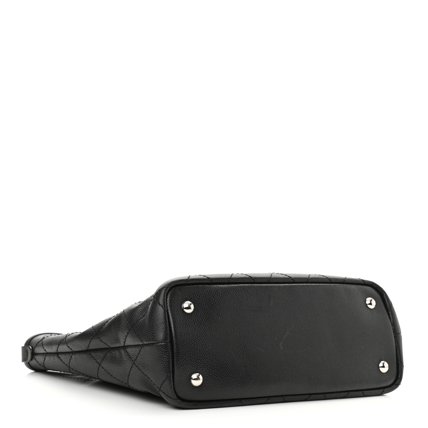 Chanel Grained Calfskin Shopping Fever Tote Black 5 of 16