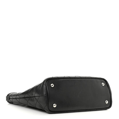 Chanel Grained Calfskin Shopping Fever Tote Black 5 of 16