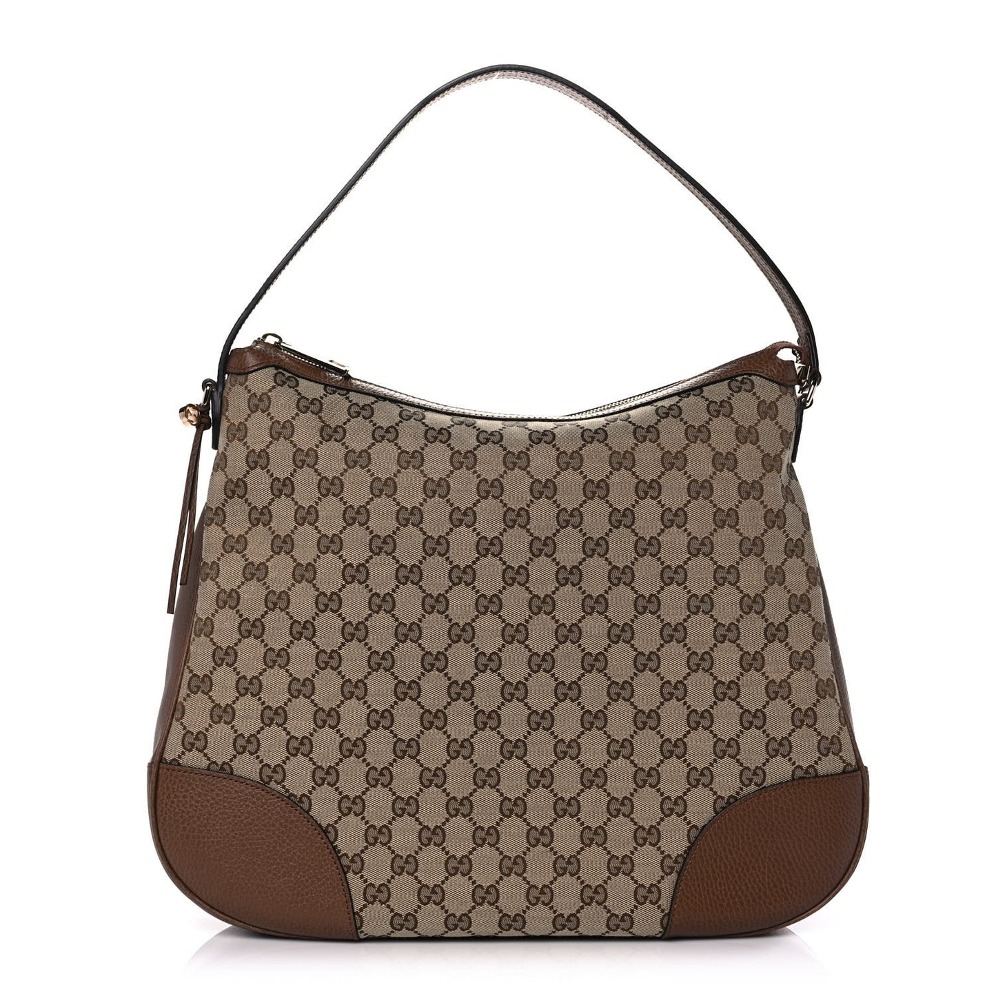 Monogram Large Bree Hobo Beige Tabacco