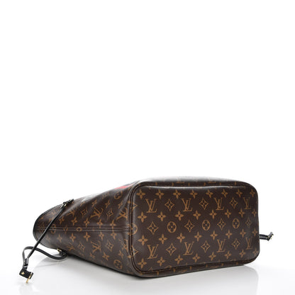 Louis Vuitton Monogram World Tour Neverfull MM 5 of 9