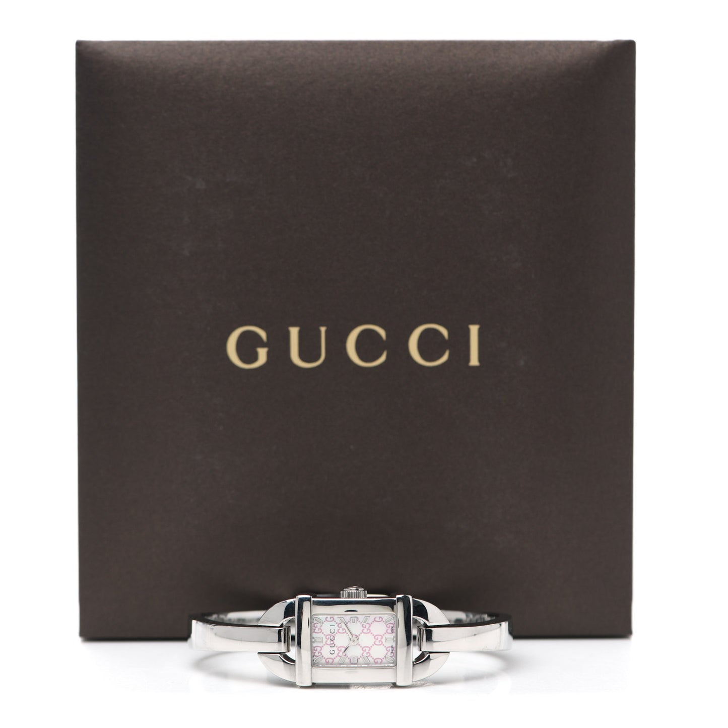 Stainless Steel Pink Mother of Pearl 16mm 6800L Quartz Watch