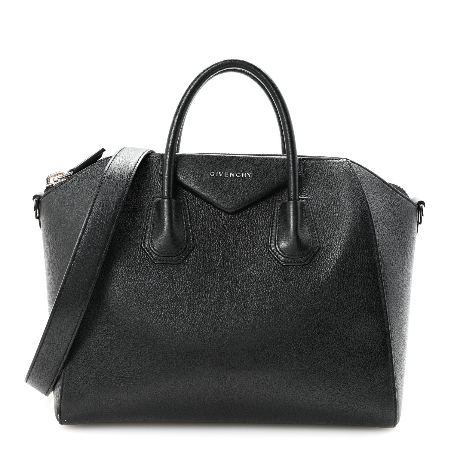 Givenchy Sugar Goatskin Medium Antigona Black 1 of 10