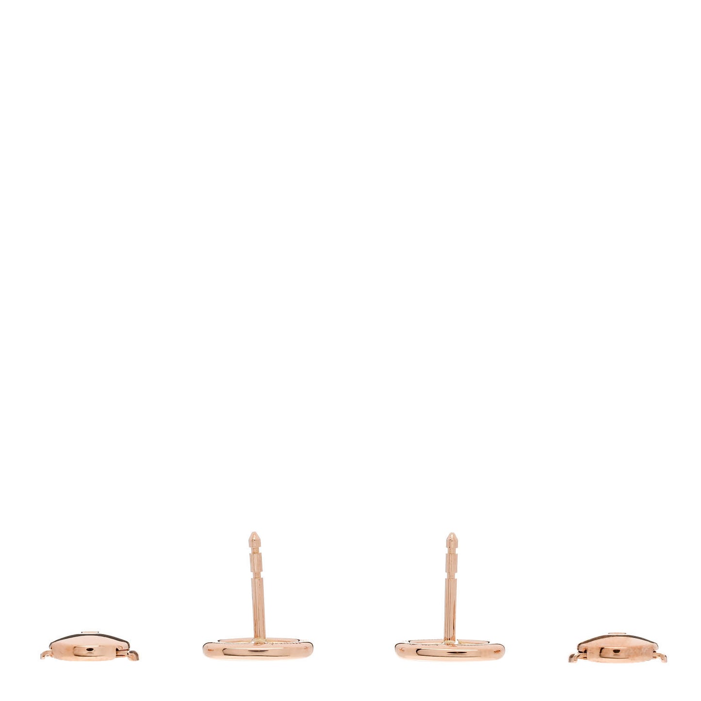 18K Rose Gold TPM Farandole Stud Earrings