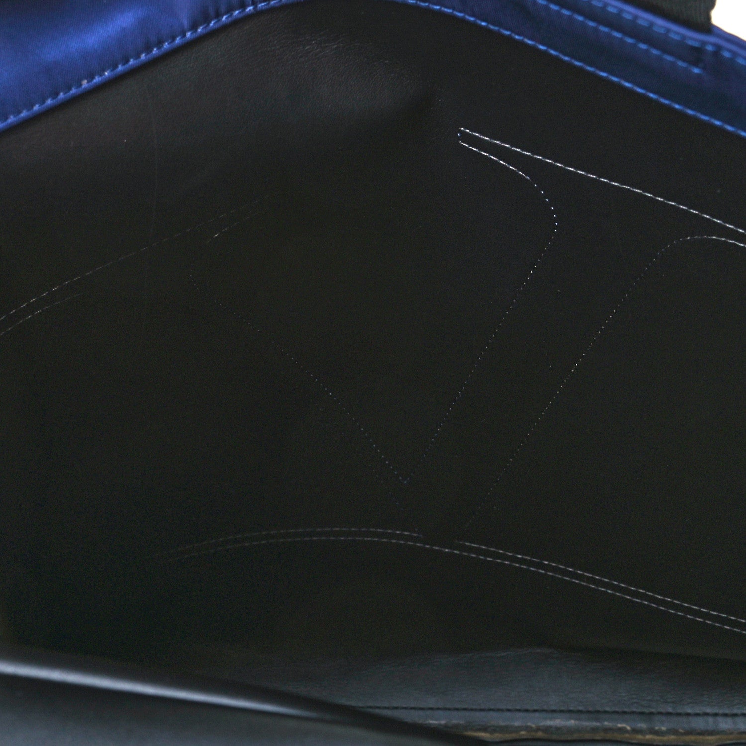 Valentino Garavani Canvas VLogo Reversible Tote Blue 6 of 10