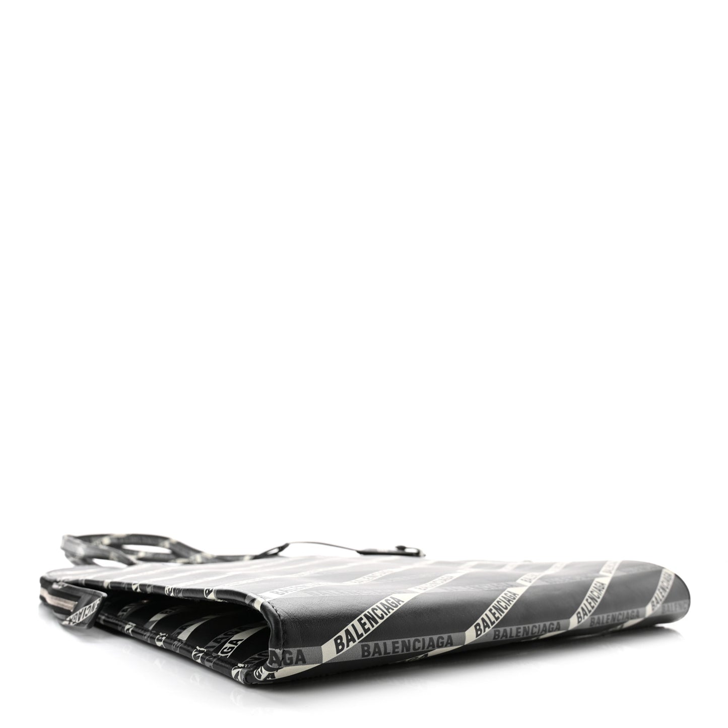 Calfskin Losange Monogram Medium Miami Tote Bag Black Grey