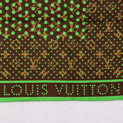 Louis Vuitton Silk Monogram Scarf 3 of 4