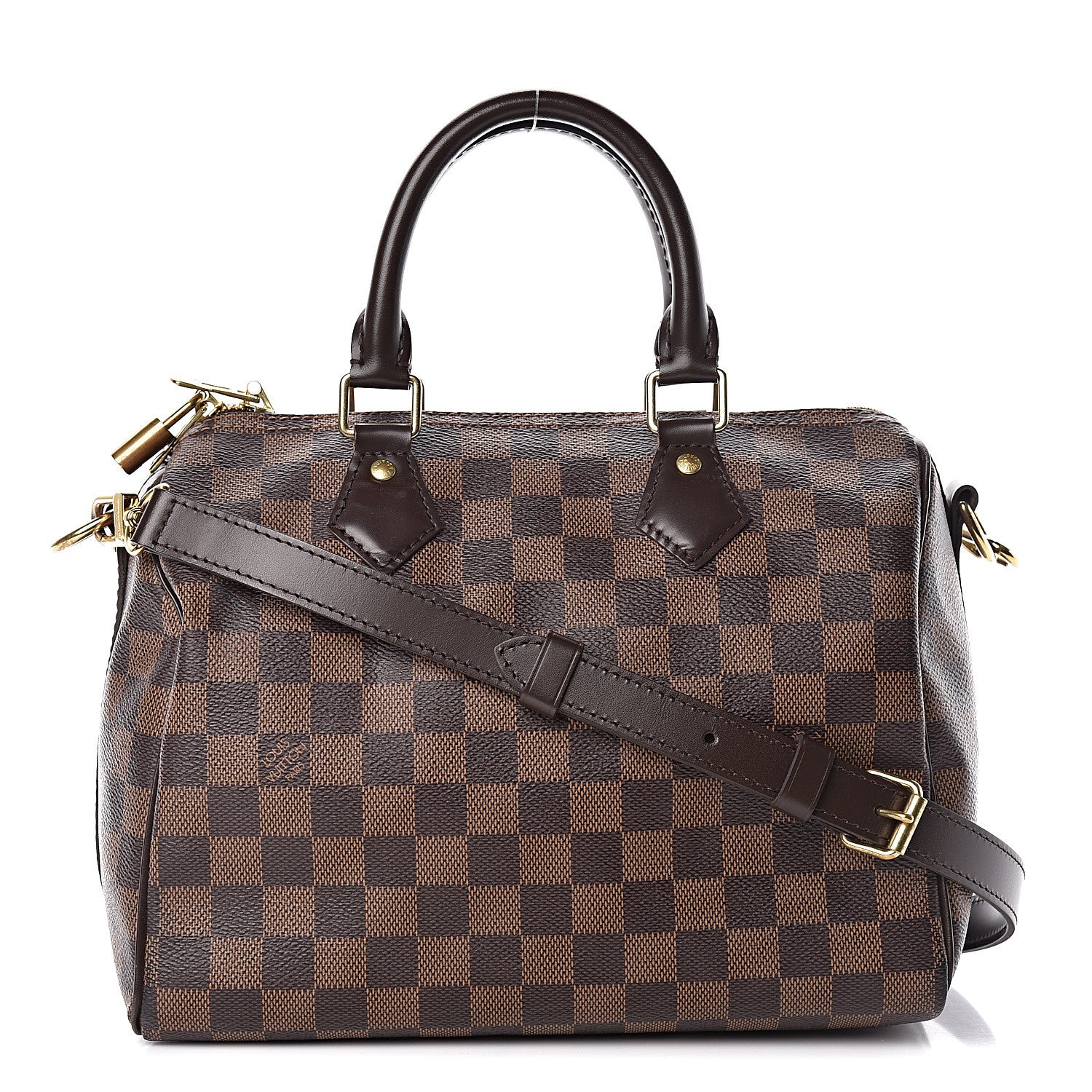 Louis Vuitton Damier Ebene Speedy Bandouliere 25 1 of 17