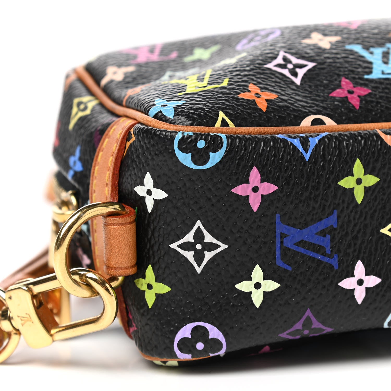 Louis Vuitton Monogram Multicolor Trousse Wapity Black 7 of 8