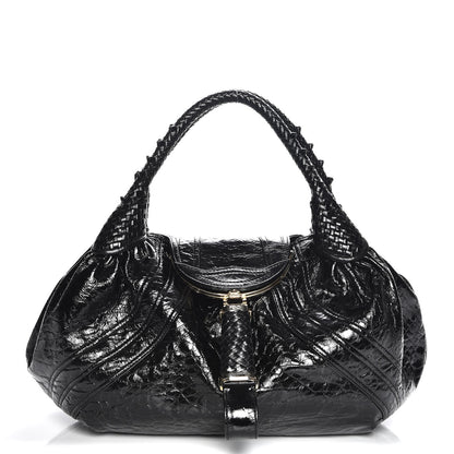 Fendi Crispe Vernice Spy Black 1 of 7