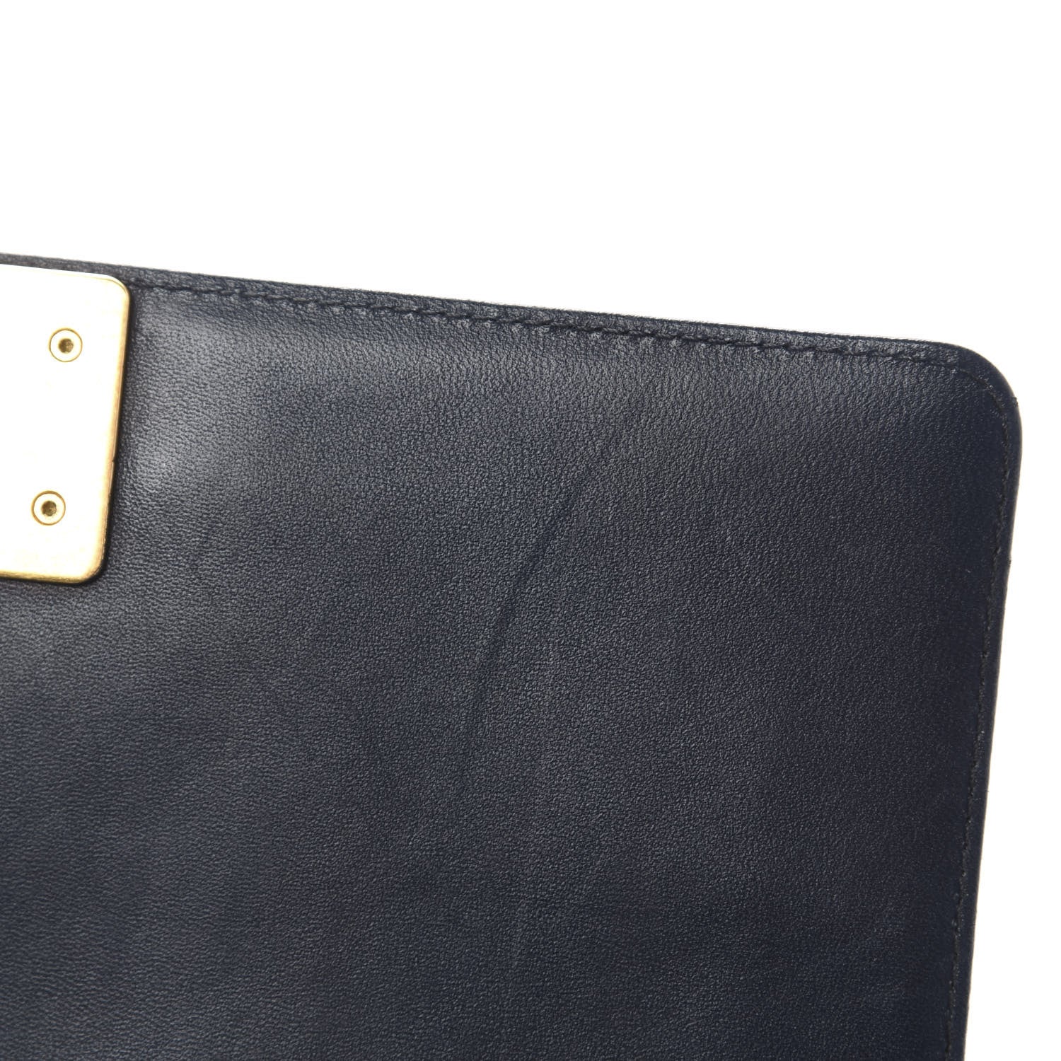 Chanel Lambskin Quilted Medium Boy Flap Dark Navy 9 of 14