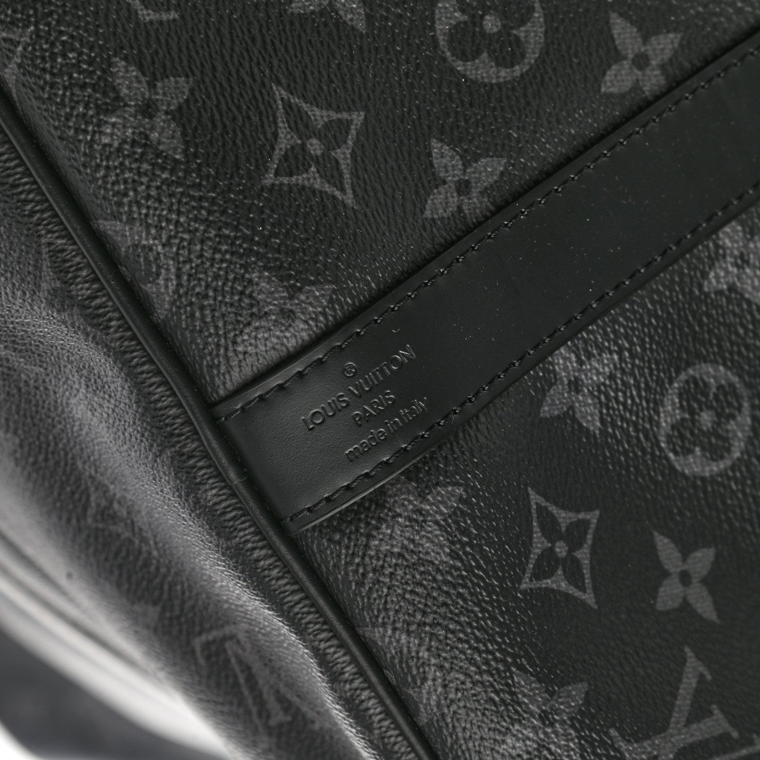 Louis Vuitton Monogram Eclipse Keepall Bandouliere 55 7 of 9