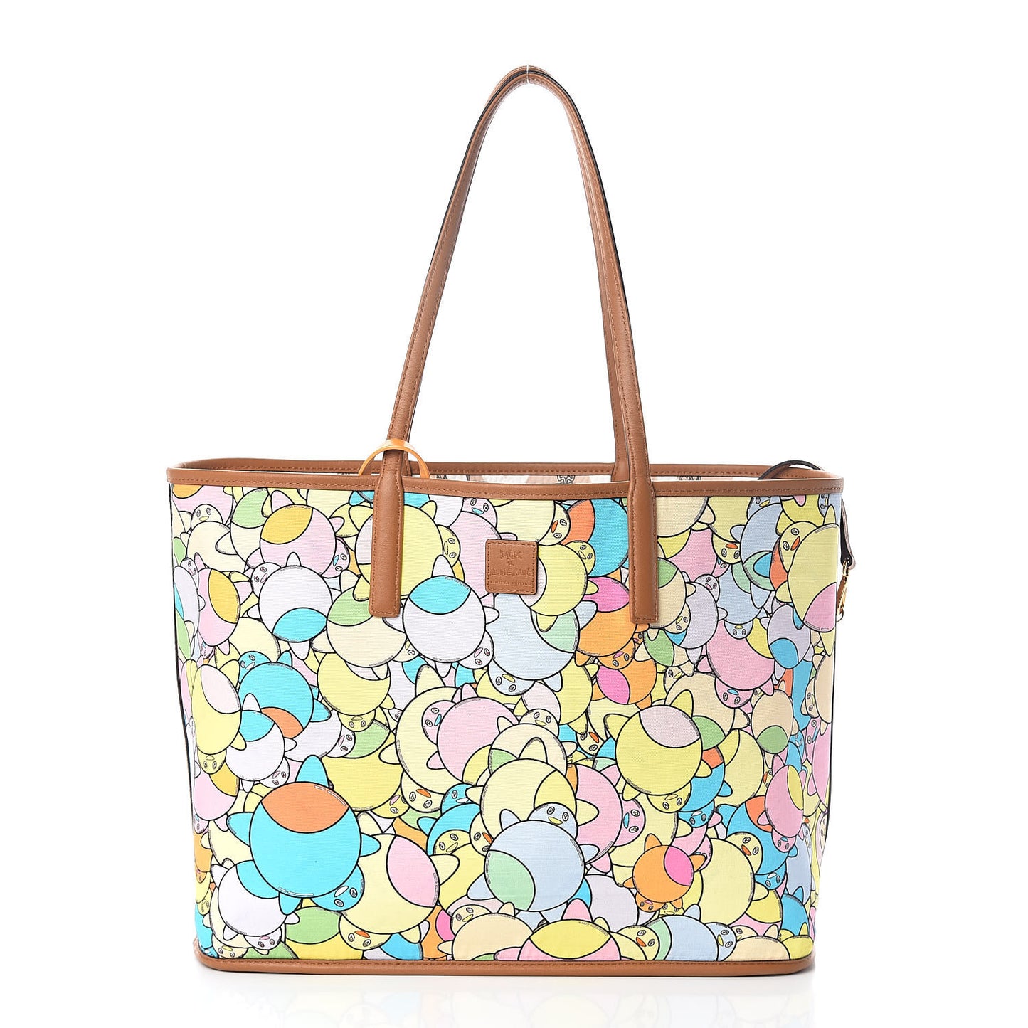 X Eddie Kang Visetos Medium Reversible Shopper Tote Natural
