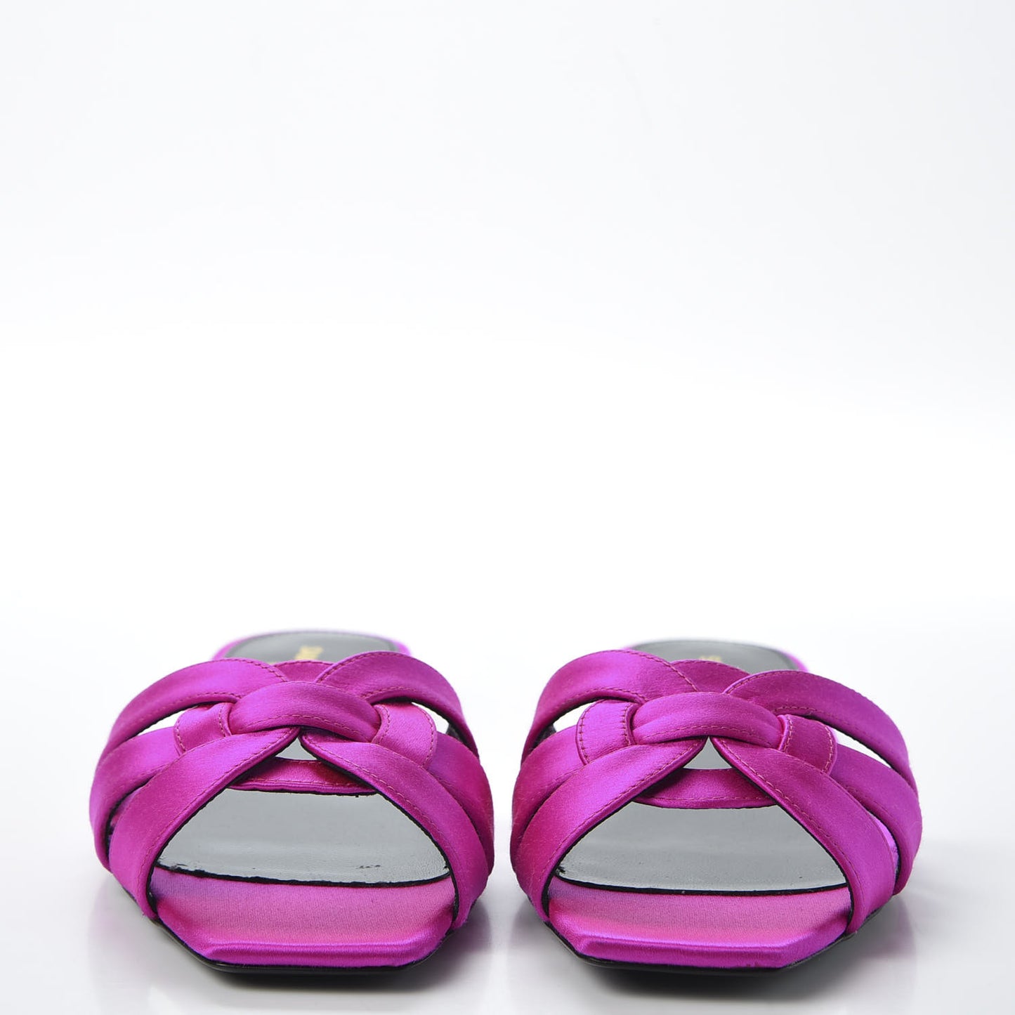 Silk Tribute 05 Slide Sandals 35.5 Fushia Flash