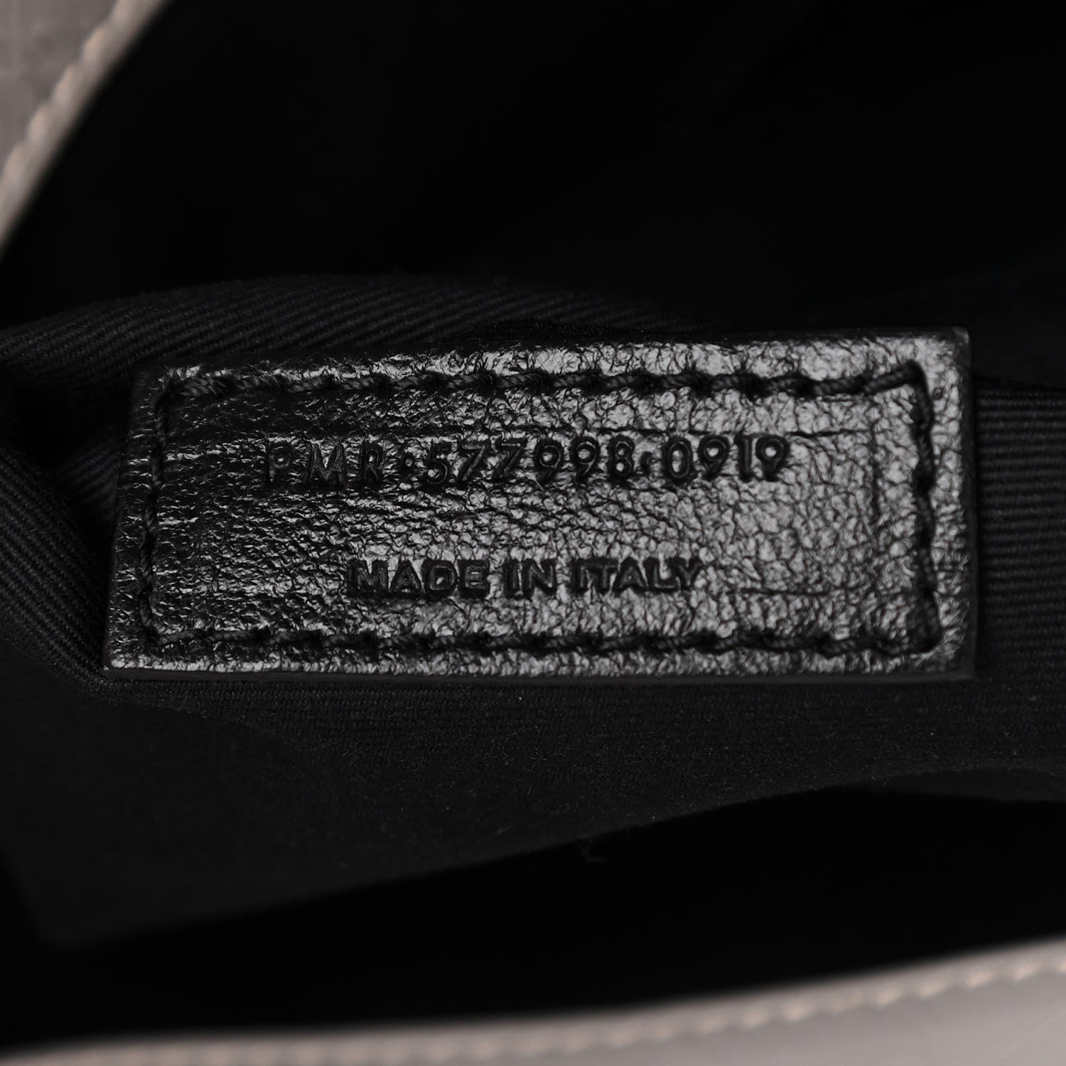 Saint Laurent Crinkled Calfskin Matelasse Monogram Niki Shoulder Bag Granite 7 of 10