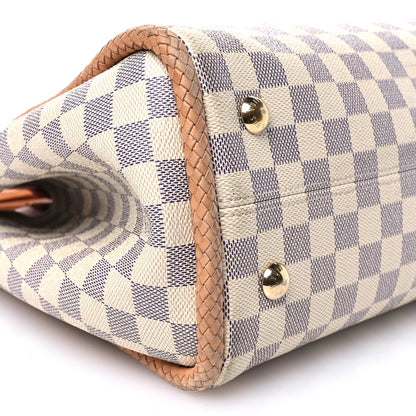 Louis Vuitton Damier Azur Propriano Rose Ballerine 8 of 9