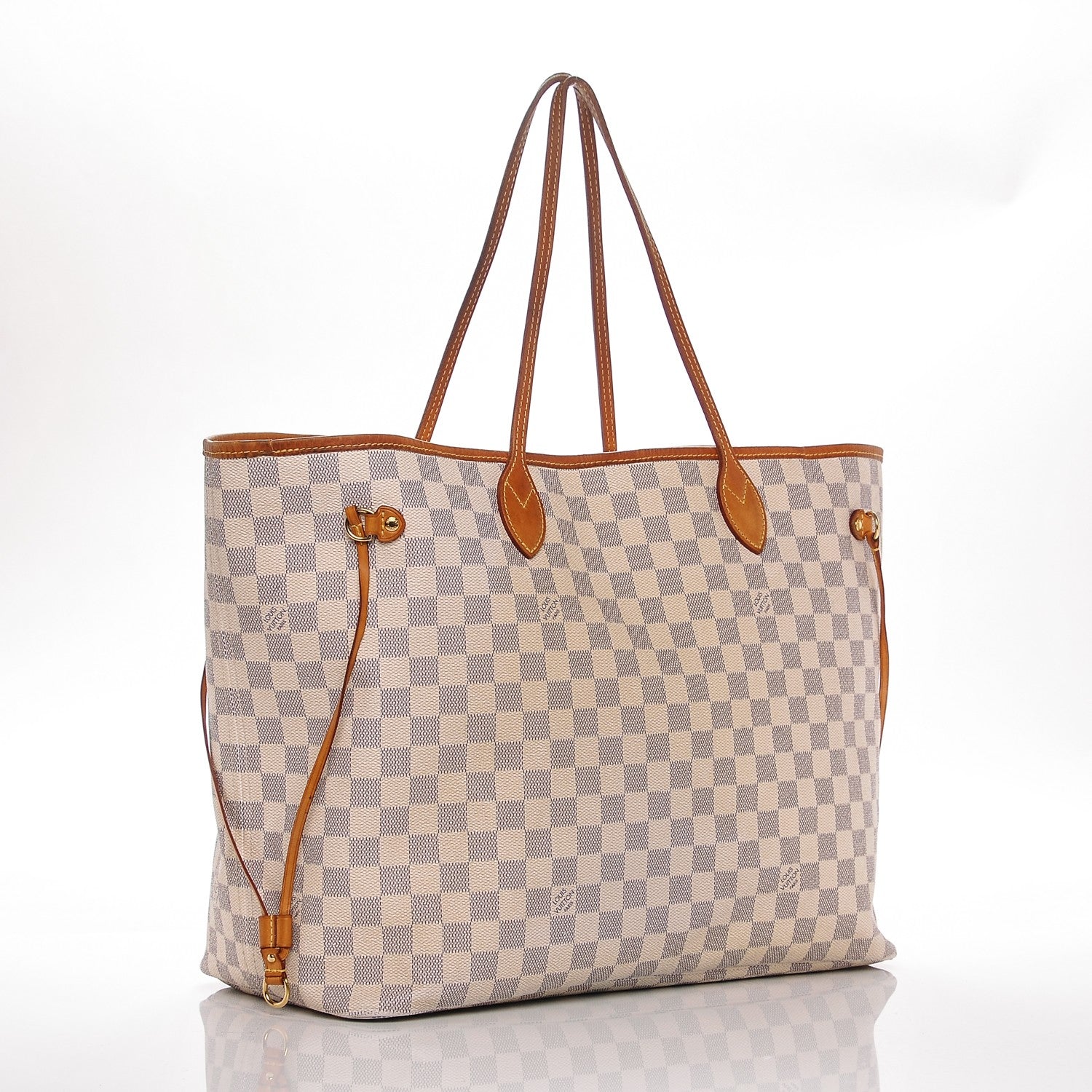 Louis Vuitton Damier Azur Neverfull GM 3 of 9