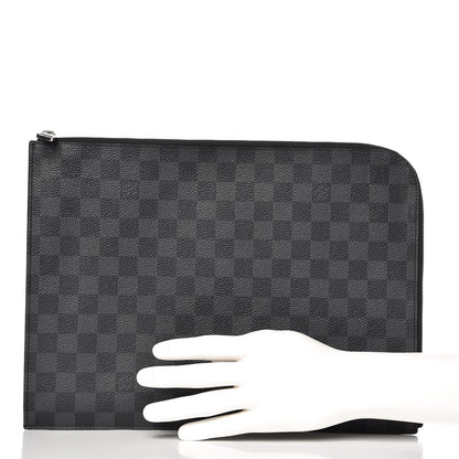Louis Vuitton Damier Graphite Pochette Jour GM 2 of 6