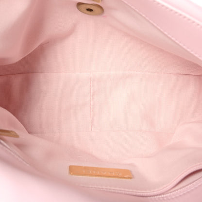 Chanel Lambskin Quilted Medium Chanel 19 Flap Light Pink 5 of 9