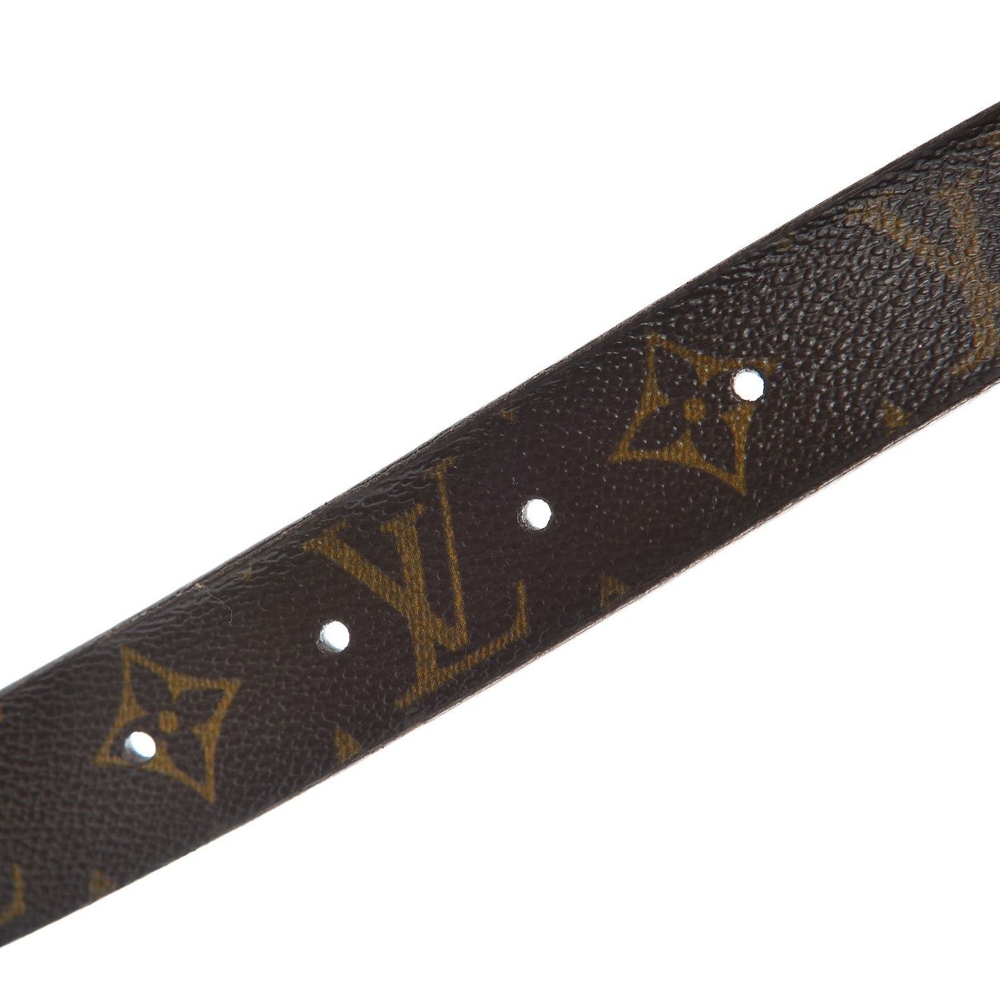 Monogram Ceinture Belt Silver Buckle 44 110