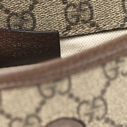 Gucci GG Supreme Monogram Neo Vintage Web Belt Bag Brown 7 of 10