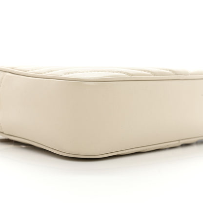 Saint Laurent Calfskin Matelasse Monogram Lou Camera Bag Crema Soft 7 of 10