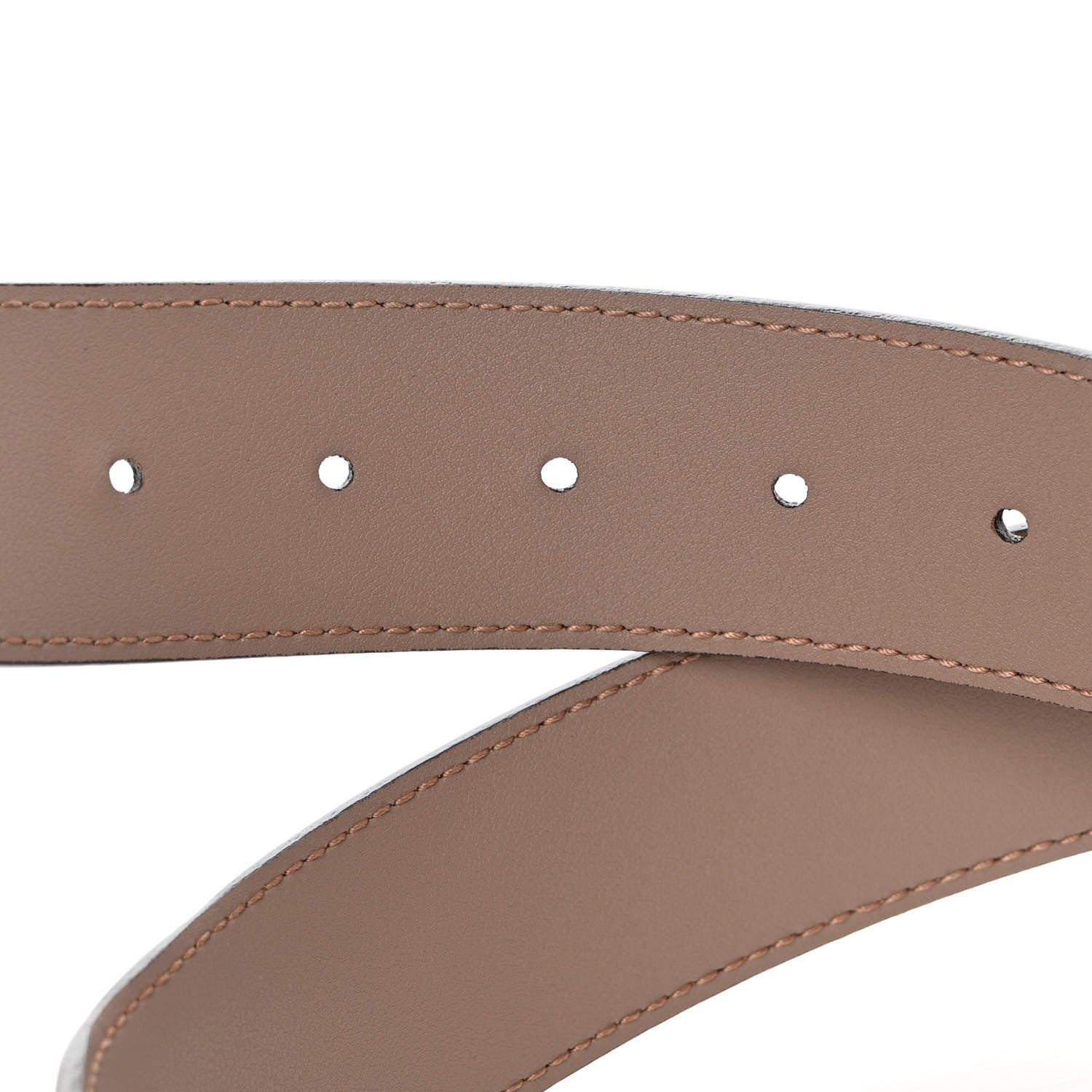 Gucci Calfskin Double G 40mm Belt 90 36 Porcelain Rose 3 of 4