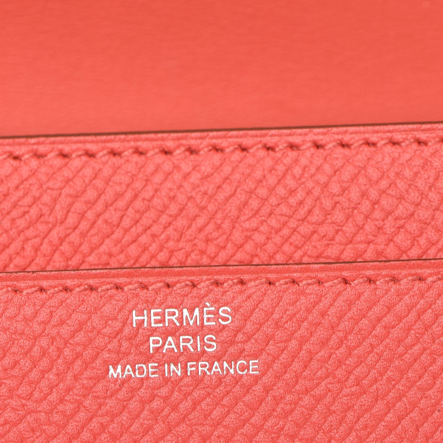 Hermes Epsom Constance Long Wallet Peony 6 of 13