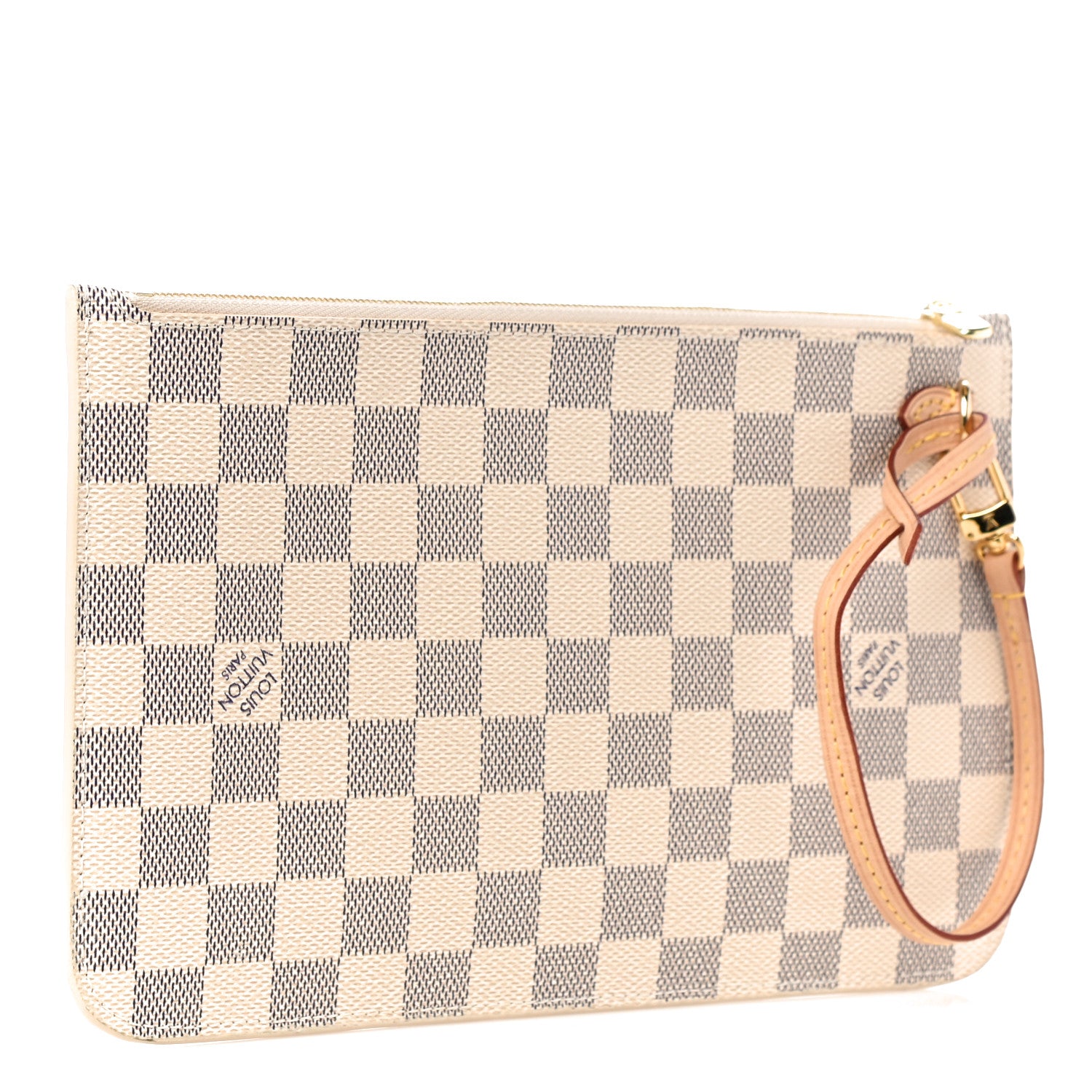 Louis Vuitton Damier Azur Neverfull MM GM Pochette 3 of 10