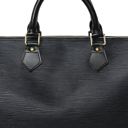 Louis Vuitton Epi Speedy 30 Black 9 of 11