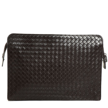 Bottega Veneta Nappa Intrecciato Document Case Ebano 1 of 9