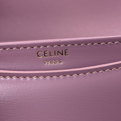 Celine Shiny Calfskin Triomphe Mini Besace Clea Pastel Pink 6 of 12