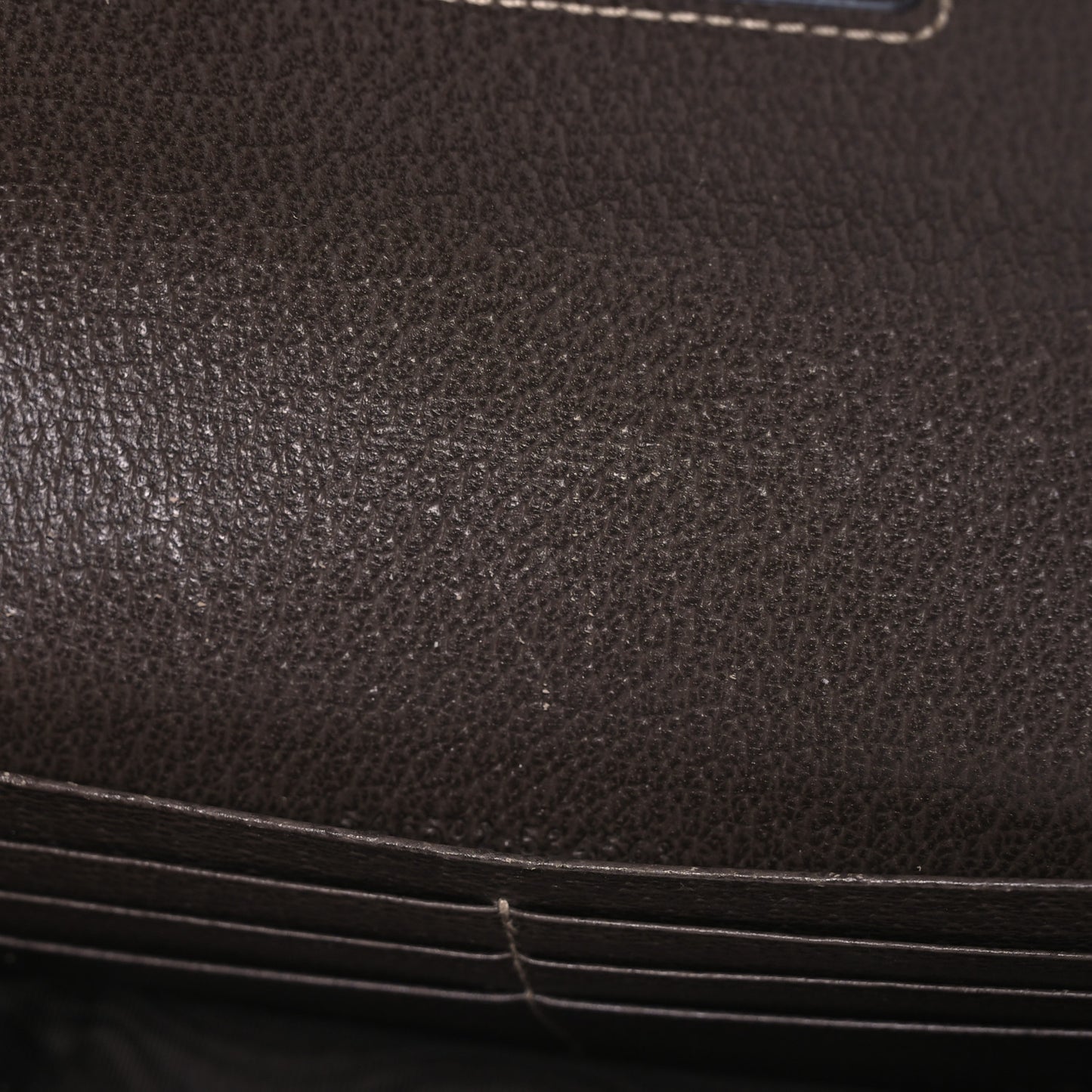 GG Supreme Monogram Web Ophidia Wallet On Chain Brown
