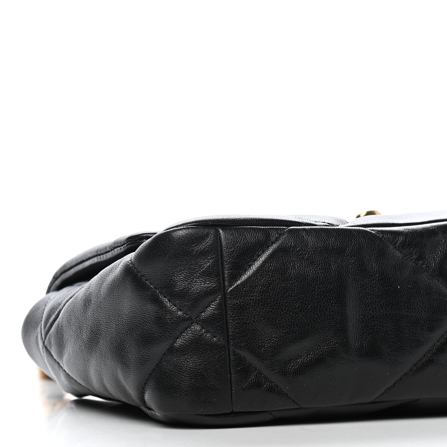 Chanel Goatskin Quilted Medium Chanel 19 Flap Black 9 of 10