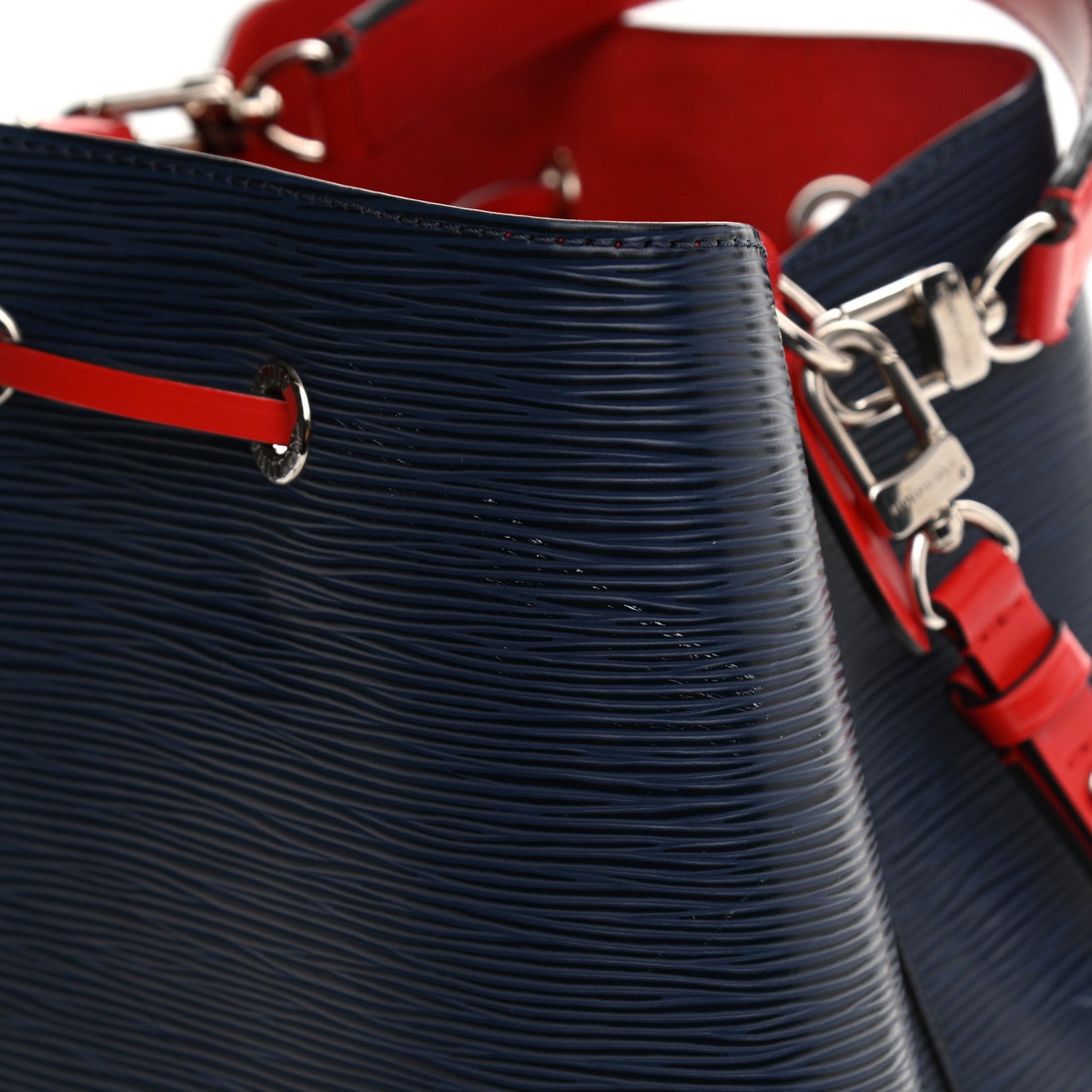 Louis Vuitton Epi NeoNoe MM Indigo 16 of 17
