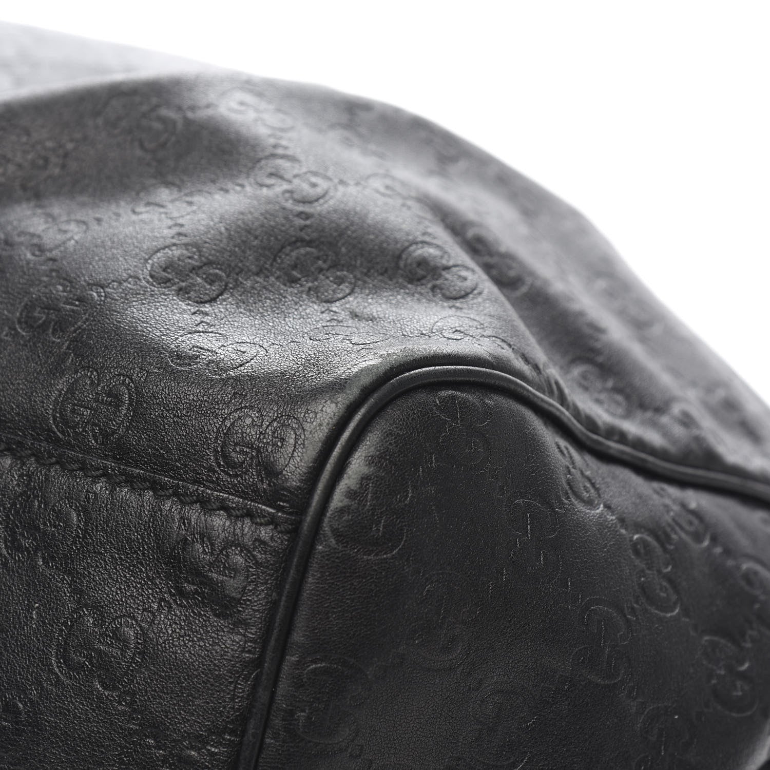 Gucci Guccissima Large Sukey Tote Black 15 of 16