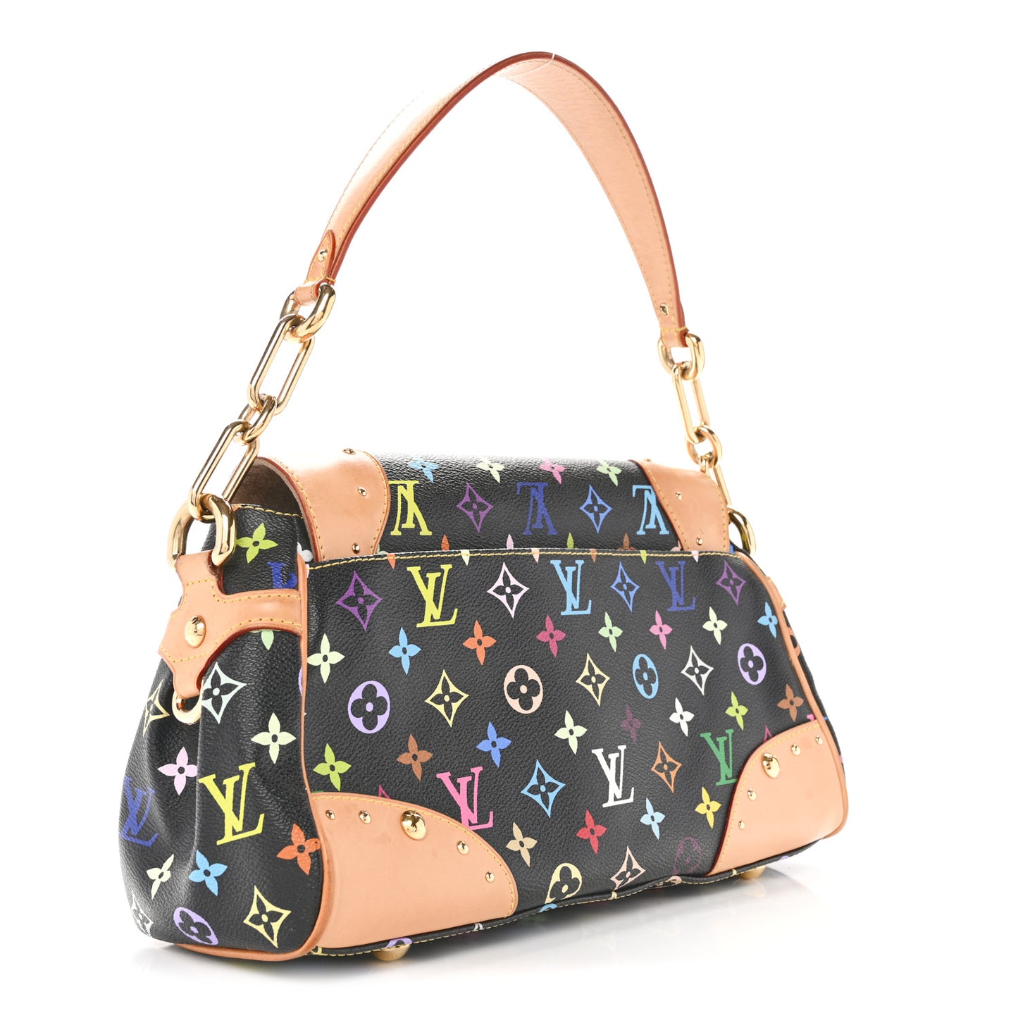 Monogram Multicolor Beverly MM Black