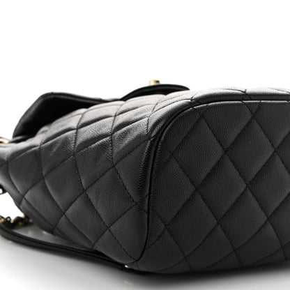 Chanel Caviar Quilted Mini Urban Spirit Backpack Black 9 of 11